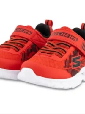 Skechers Kids' Red Light-Up Shoes Toddlers New With Box  7